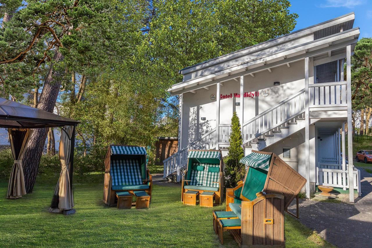 Hotel Waldidyll Baabe Exterior photo